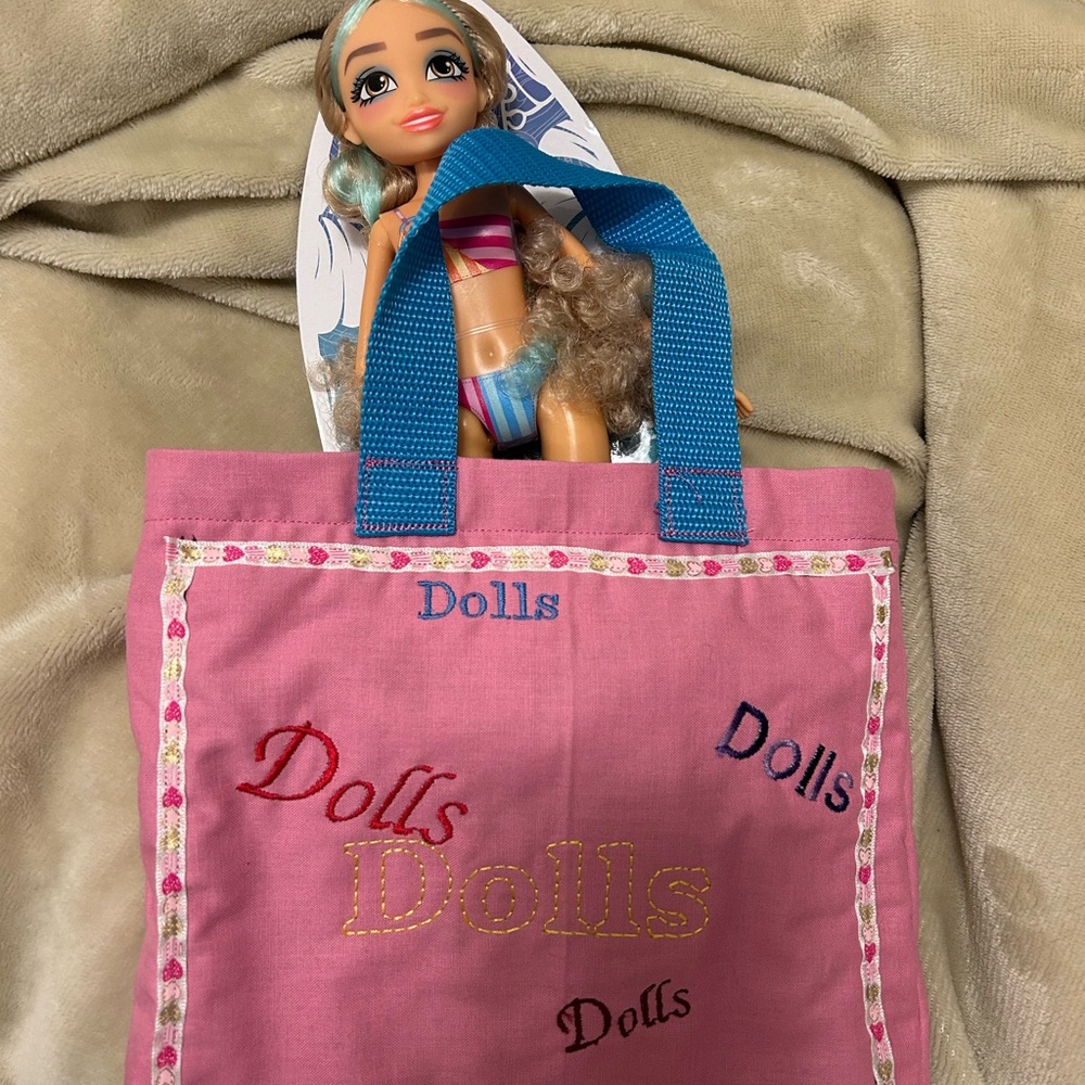 Doll and bag